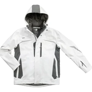 Online Kaufen Excess Soft-Shell Winterjacke, Größe 2XL, Allrounder, weiß/grau