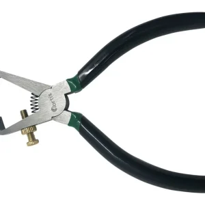 Fortis Abisolierzange poliert 160 mm mit Kunststoff-Griff Abverkauf