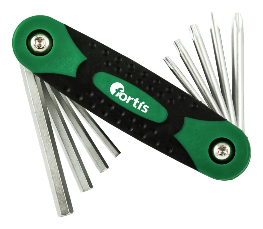 Top-Preis Fortis Handklapphalter 2K 9-teilig gemischt