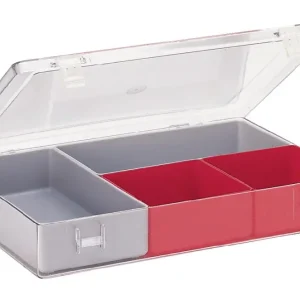 LA KA PE Sortimentkasten mit Deckel 307 x 225 x 50 mm Typ 4.10 Expressversand
