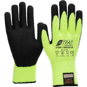 Letzte Chance Nitras Winter-Schnittschutzhandschuh Taeki5, Latex-beschichtet Größe 10(Verpackungseinheit: 10Paar)