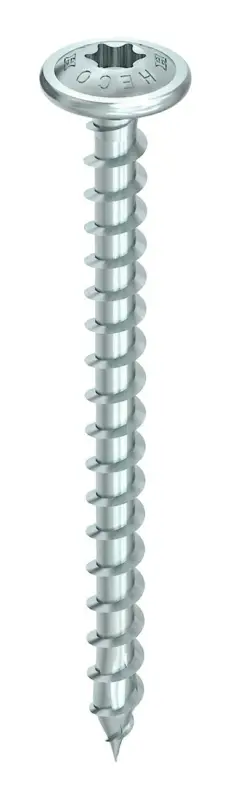 Heco TOPIX-plus Tellerkopfschraube TD 6 x 60 VG HP-beschichtet(Verpackungseinheit: 100Stück) Mega-Angebot