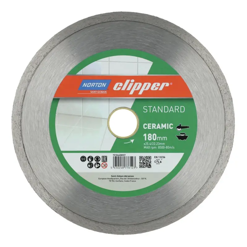 Norton Diamantscheibe Standard Ceramic Ø180 Knallerangebot