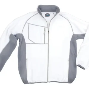 Echt Excess Fleecejacke Champ Größe XL weiß / grau
