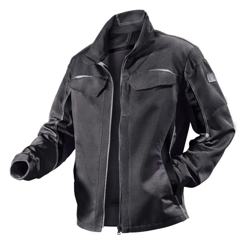 Kübler Jacke Pulsschlag Größe 48 anthrazit / schwarz Letzte Chance