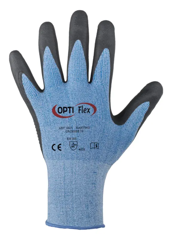 Opti Flex Handschuh Hanting Nitril Größe 9(Verpackungseinheit: 12Paar) Schnäppchen