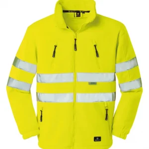 4Protect Warnfleecejacke Seattle leuchtgelb Größe XXL Finale Aktion