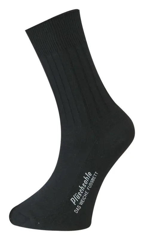 Fortis Freizeitsocke Sport Größe 42 - 44 schwarz(Verpackungseinheit: 1Paar) Markenprodukt