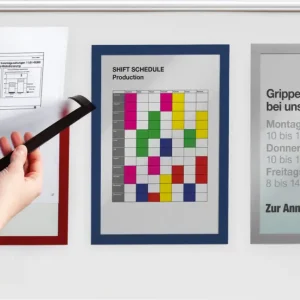 Letzte Chance Durable Magnetrahmen A4 5 Stück rot