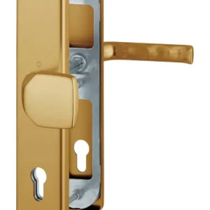 Hoppe London Aluminium-Schutz-Langschild-Wechsel-Garnitur 61G/2221/2210/113, Profilzylinder, für Außen-/Wohnungsabschluss-Türen (67-72 mm) - bronzefarben Knallerangebot