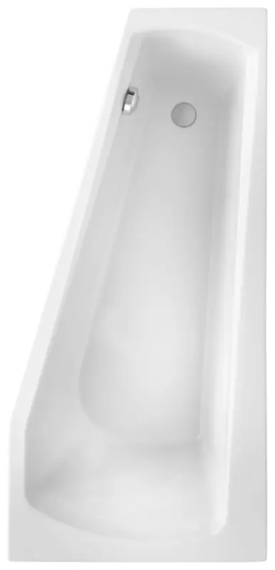 Ottofond Bahia Raumsparbadewanne Modell A 1600 x 750 mm Rechts Weiß Direktkauf