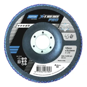 Kracherpreis Norton Fächerscheibe X-Treme Pro 125 mm P40