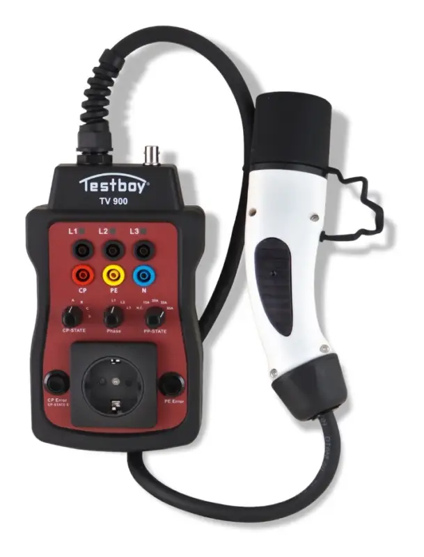 Billig Testboy TV 900 Ladesäulenprüfadapter