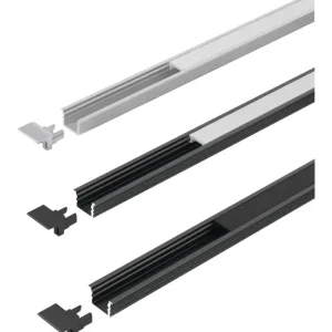 Halemeier ChannelLine i2 black dark L2m Alu-+ Abdeckprofil Schnäppchen