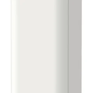 Neue Kollektion Duravit Happy D.2 Plus Halbhochschrank mit 1 Tür Anschlag links 400 x 1336 x 360 mm - Weiß Seidenmatt