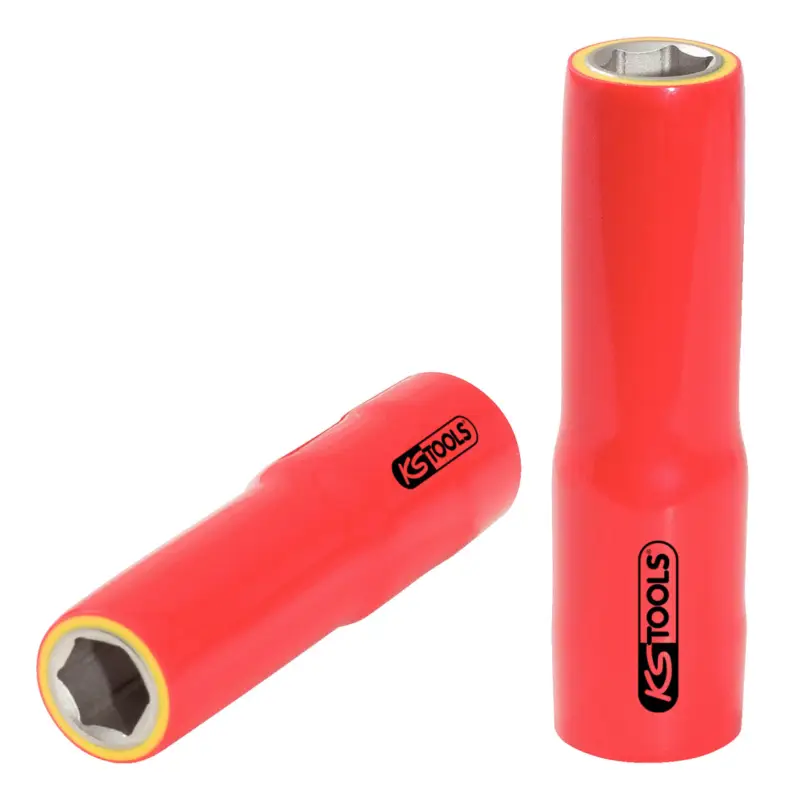 KS Tools 1/2" Stecknuss mit Schutzisolierung, lang, 17 mm Mega-Angebot