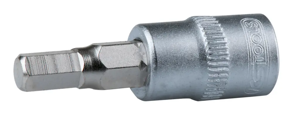 Markenware KS Tools 1/4" Bit-Stecknuss Innensechskant, 6 mm