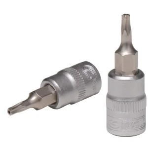 Aktuell KS Tools 1/4" Bit-Stecknuss, Fünfstern mit Stirnlochbohrung, TS27