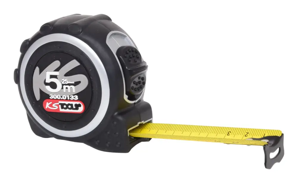 Neu Im Sortiment KS Tools Bandmaß mit Feststeller, schwarz-grau, 5m, 25 mm