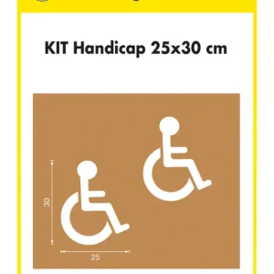 A.M.P.E.R.E. Schablonenset Schablonen Handicap 25 x 30 Nur Heute
