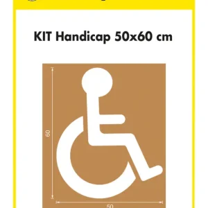 A.M.P.E.R.E. Schablonenset Schablonen Handicap 50 x 60 Schneller Versand