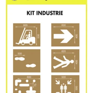 Günstig A.M.P.E.R.E. Schablonenset Schablonen KIT Industrie