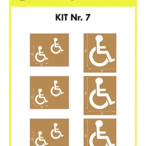 Sofort Bestellen A.M.P.E.R.E. Schablonenset Schablonen KIT Nr. 7