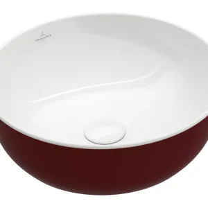 Villeroy & Boch Artis Aufsatzwaschbecken 430 x 430 x 130 mm - Bordeaux Super-Preis