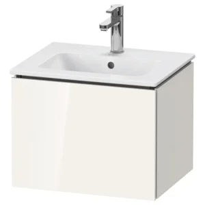 Ausverkauf Duravit L-Cube Waschtischunterschrank Compact mit 1 Auszug 520 x 400 x 421 mm - Eiche Schwarz Matt