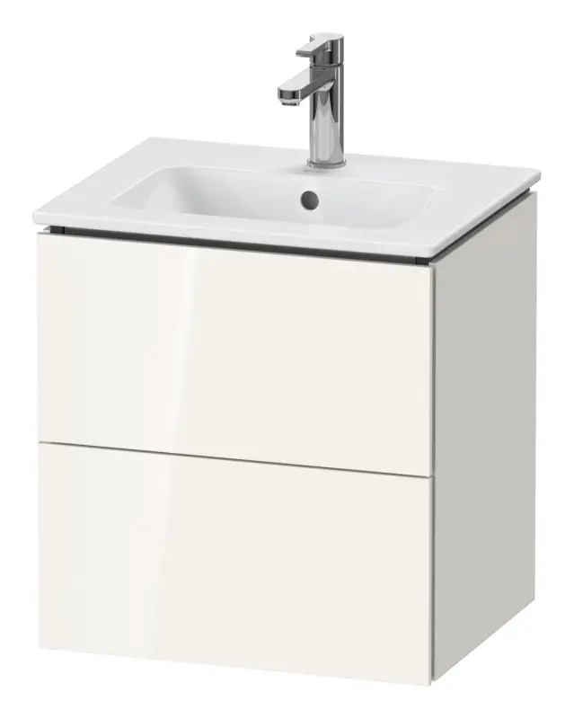 Abverkauf Duravit L-Cube Waschtischunterschrank mit 2 Auszügen 520 x 550 x 421 mm - Graphit Supermatt
