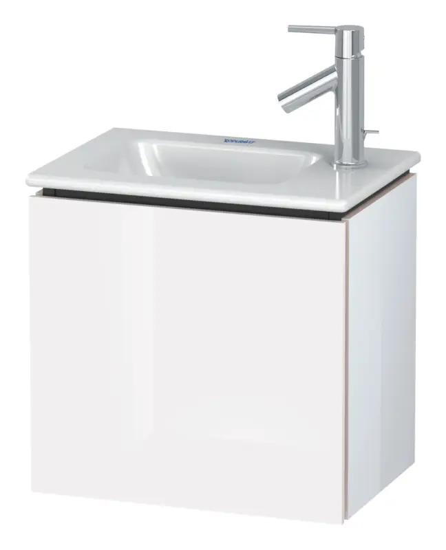 Bestseller Duravit L-Cube Waschtischunterschrank mit 1 Tür Anschlag rechts 420 x 400 x 294 mm - Eiche Schwarz Matt