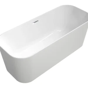 Direkt Vom Hersteller Villeroy & Boch Finion Freistehende Badewanne ohne Design-Ring ohne Emotion-Funktion mit Wasserzulauf 1700 x 700 mm - Stone White / Chrome