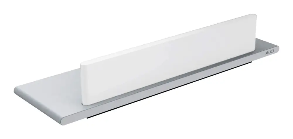 Keuco Edition 400 Duschablage mit integriertem Glasabzieher - Silber-Eloxiert Neue Ware