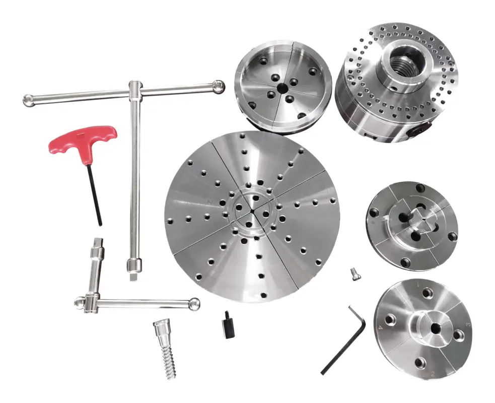 Expressversand Holzstar 4-Backenfutter Premium-Set D 115 mm