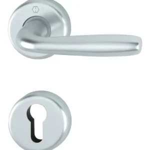 Hoppe Aluminium-Innentür-Rosetten-Garnitur, Maribor, 8 / PZ, F1 (natur), 37-42 1766/17KV/17KVS Saisonangebot