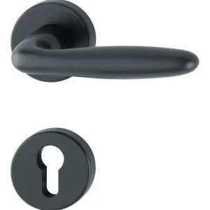 Hoppe SchnellstiftPlus-Aluminium-Innentür-Rosetten-Garnitur 1510/42 KB/42KBS, F9714M, PZ, 37-47 Top-Seller