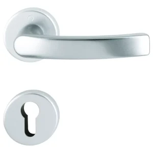 Aktuell Hoppe SchnellstiftPlus-Aluminium-Innentür-Rosetten-Garnitur 199/42 KB/42KBS, F1, PZ, 37-47