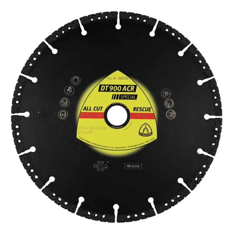 Klingspor Diamanttrennscheibe DT 900 ACR Special 350 x 3,1 x 25,4 mm Jetzt Kaufen