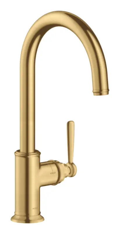 Neue Ware Axor Montreux Einhebel-Küchenmischer 260 - Brushed Gold Optic