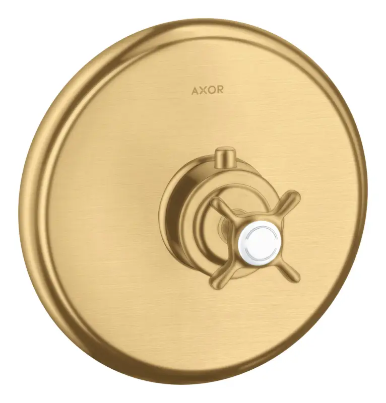 Axor Montreux Thermostat Unterputz mit Kreuzgriff - Brushed Gold Optic Billig