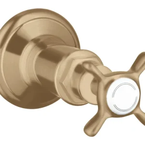 Sofort Bestellen Axor Montreux Absperrventil Unterputz mit Kreuzgriff - Brushed Bronze