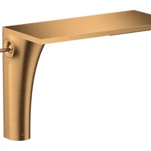 Nur Für Kurze Zeit Axor Massaud Einhebel-Waschtischmischer 220 - Brushed Gold Optic