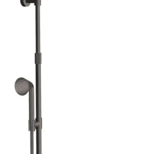 Axor Showers Showerpipe 240 2jet mit Thermostat und Kopfbrause - Brushed Black Chrome Meistverkauft