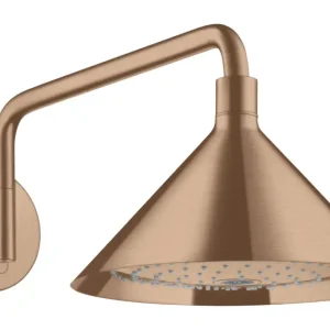 Axor Showers Kopfbrause 240 2jet mit Brausearm - Brushed Red Gold Must-Have