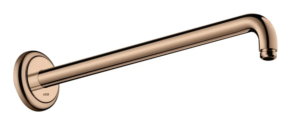 Schnäppchen Axor Montreux Brausearm 389 mm - Polished Red Gold