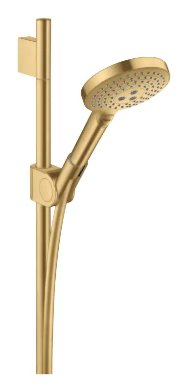 Axor Uno Brauseset mit Handbrause 120 3jet - Brushed Gold Optic Neu Im Sortiment