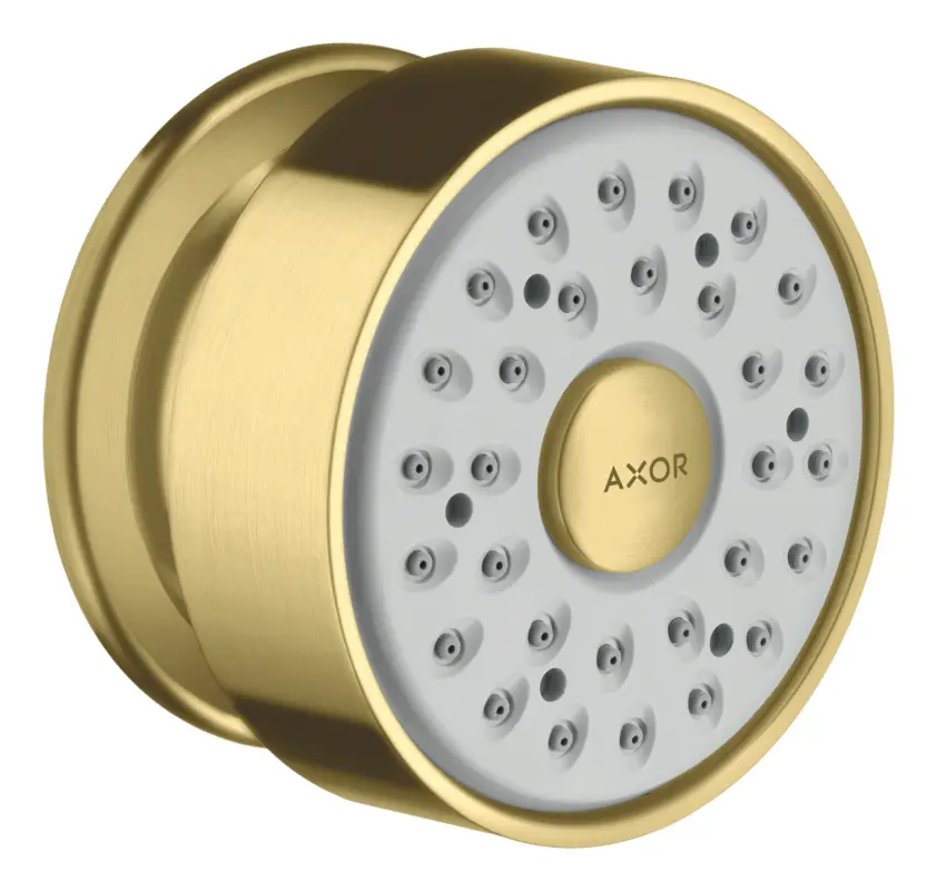 Letzte Chance Axor Seitenbrause 1jet rund - Brushed Brass