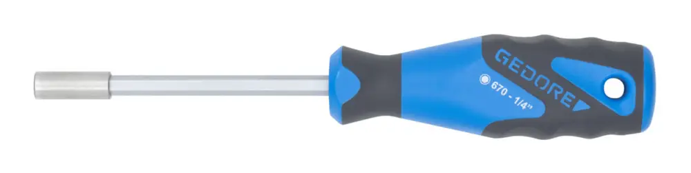 Nur Heute Gedore Blau 670 Bit-Schraubendreher 1/4" 210 mm