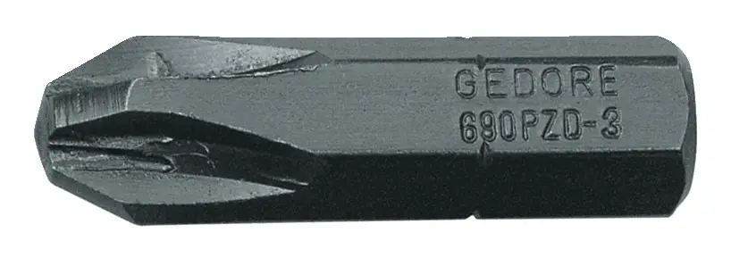 Preisknaller Gedore Blau 690 PZD 1 S-010 Schraubendreherbit 1/4" PZ 1 Vorteilspack 10-teilig