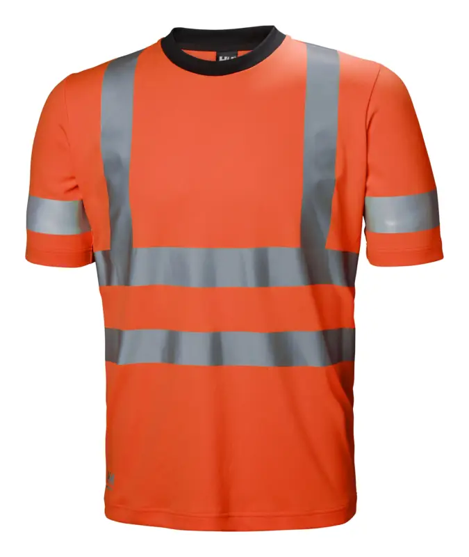 Expressversand Helly Hansen Warn-T-Shirt ADDVIS, Größe L, warnorange